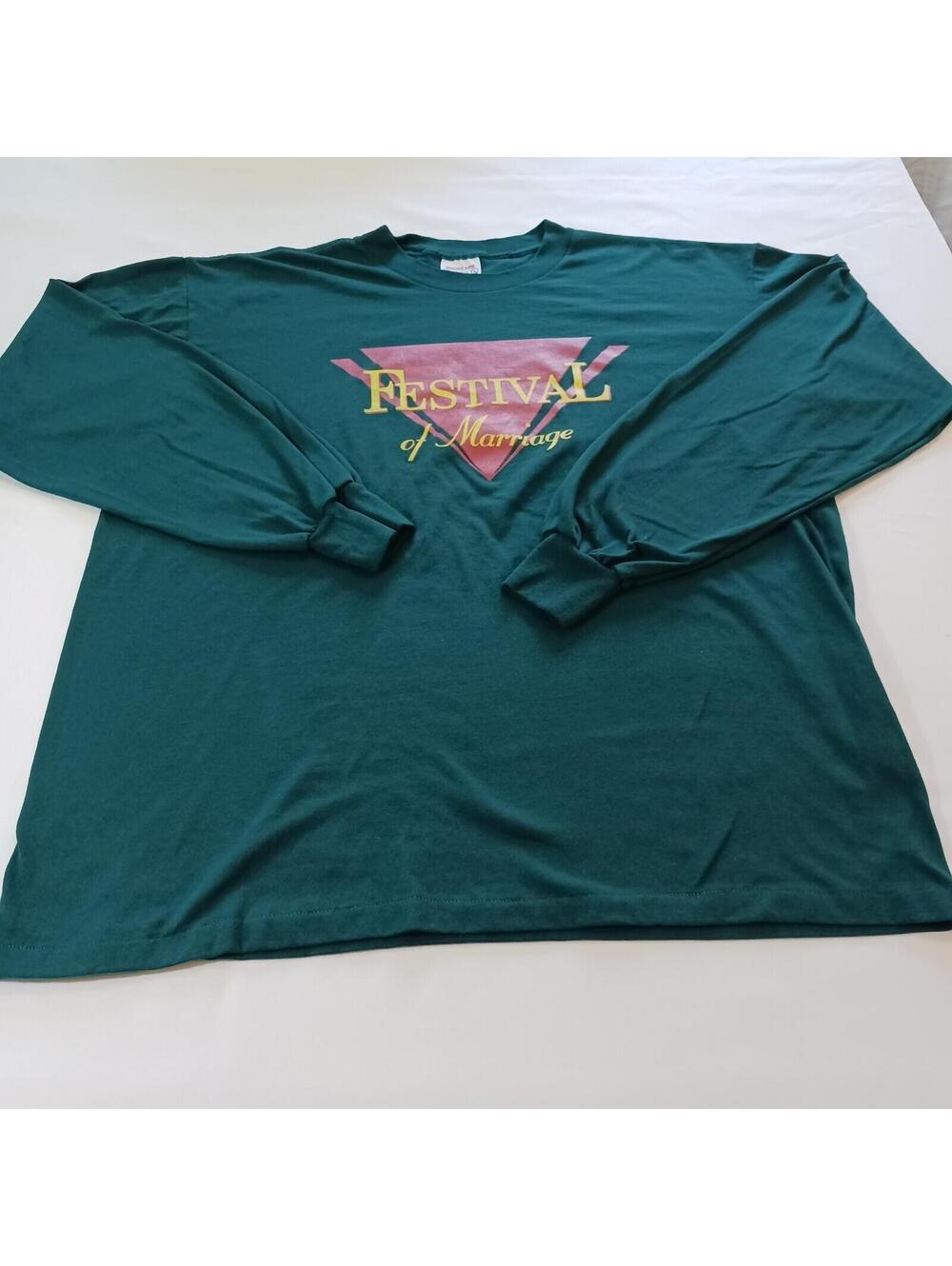 Vintage Tennessee River Captain T Heavyweight Men Shirt XL Festival Of Marriage
